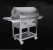 Bison Charcoal Grill on a Cart