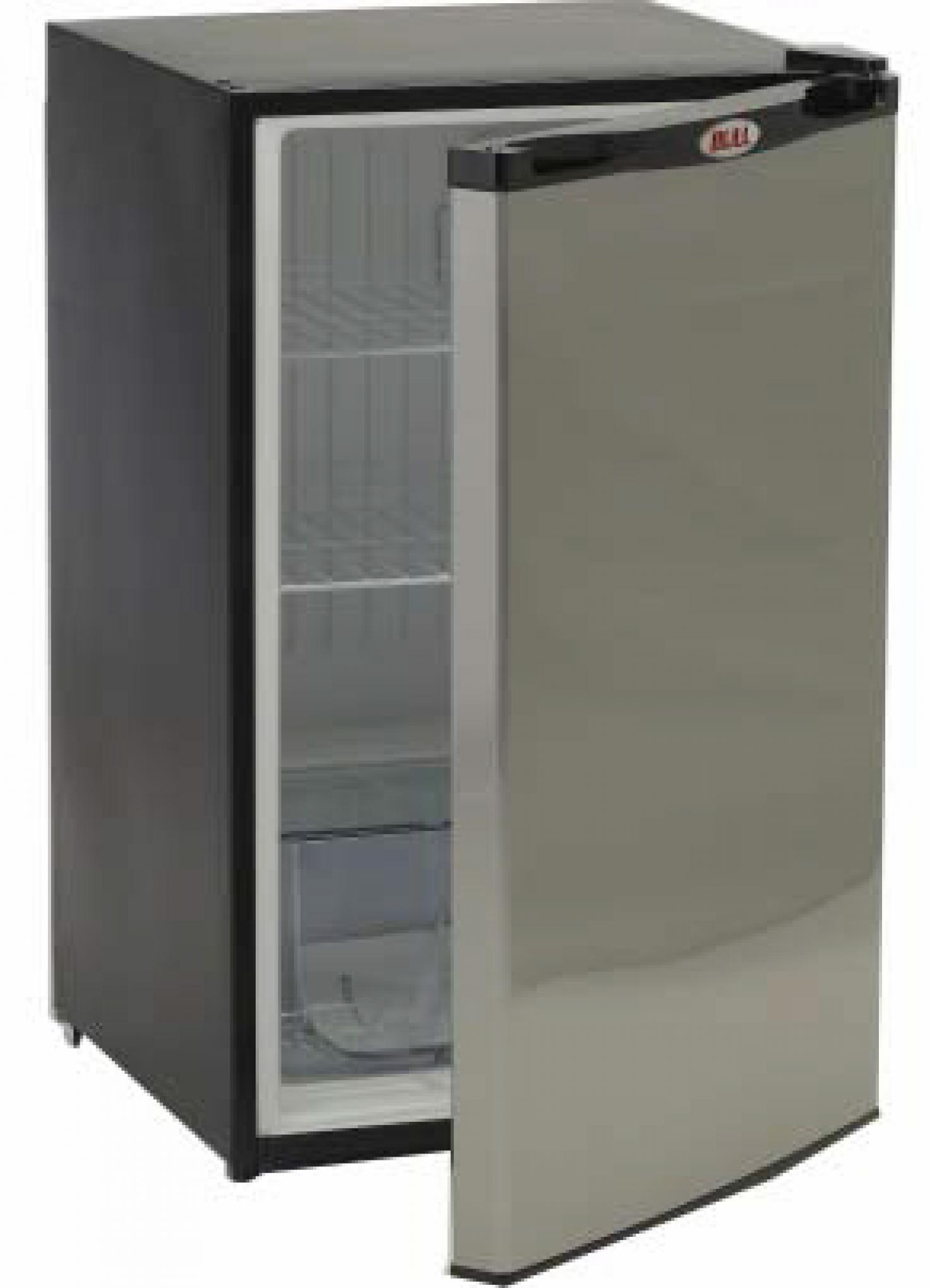 Bull Refrigerator with Stainless Steel Front Panel for Outdoor Kitchen