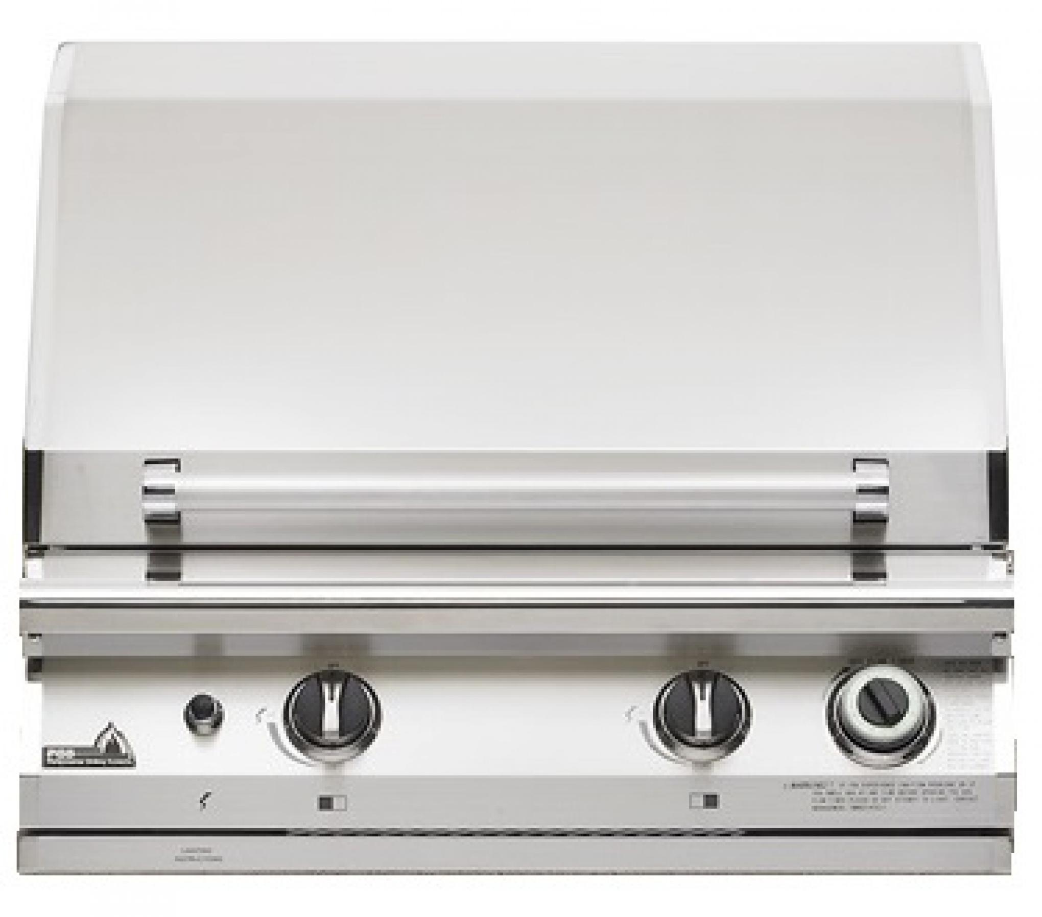 PGS 30" Commercial Built-In Natural Gas Grill Head with 60 Minute Timer
