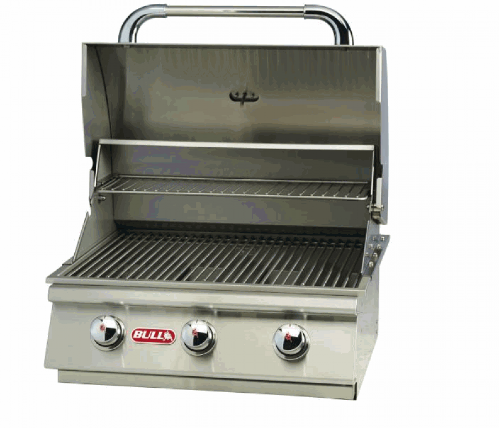 Bull Steer 24" Built-In Natural Gas Grill Head for Outdoor Kitchen 